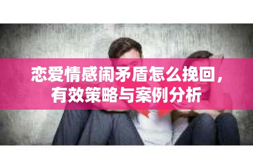 恋爱情感闹矛盾怎么挽回，有效策略与案例分析