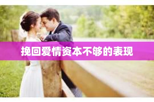 挽回爱情资本不够的表现