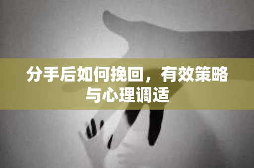 分手后如何挽回，有效策略与心理调适