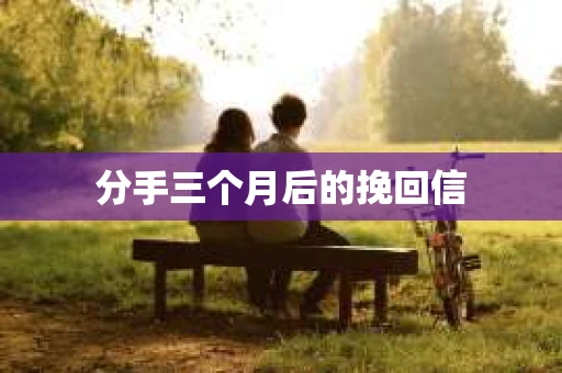分手三个月后的挽回信