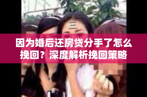 因为婚后还房贷分手了怎么挽回？深度解析挽回策略