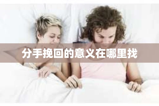 分手挽回的意义在哪里找
