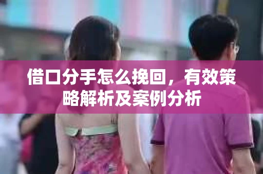 借口分手怎么挽回，有效策略解析及案例分析