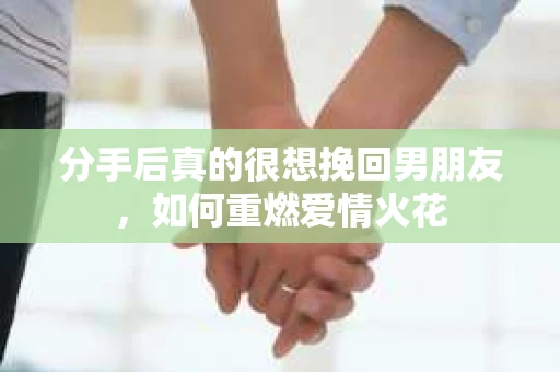 分手后真的很想挽回男朋友，如何重燃爱情火花
