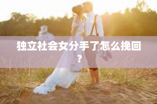独立社会女分手了怎么挽回？