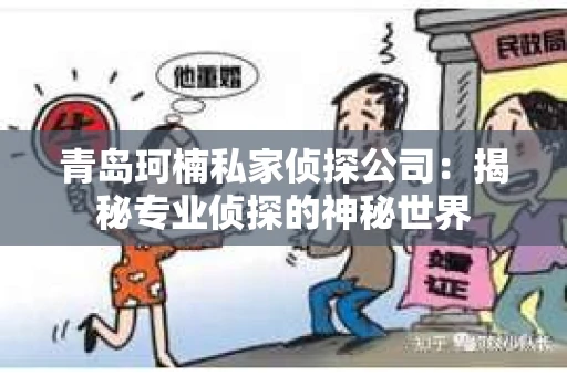 青岛珂楠私家侦探公司：揭秘专业侦探的神秘世界