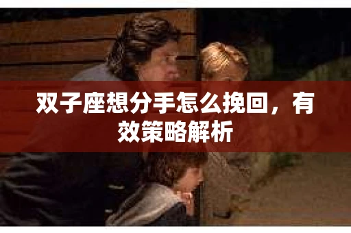 双子座想分手怎么挽回，有效策略解析