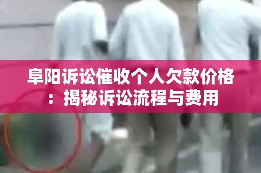 阜阳诉讼催收个人欠款价格：揭秘诉讼流程与费用