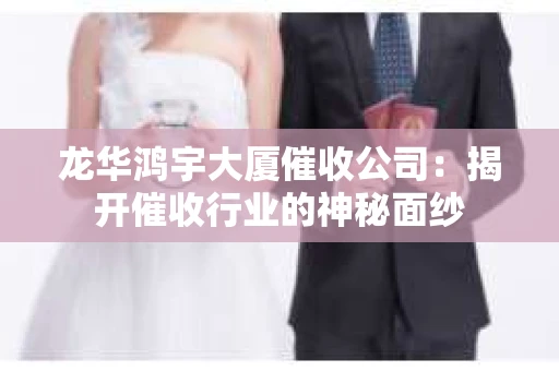 龙华鸿宇大厦催收公司：揭开催收行业的神秘面纱