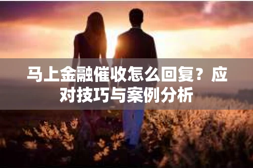 马上金融催收怎么回复？应对技巧与案例分析