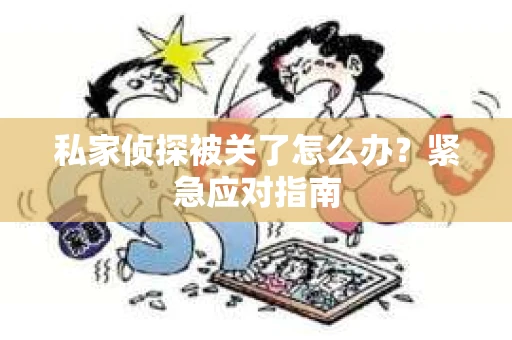私家侦探被关了怎么办？紧急应对指南