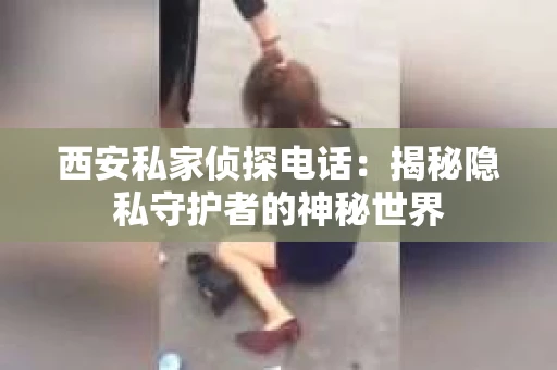 西安私家侦探电话：揭秘隐私守护者的神秘世界