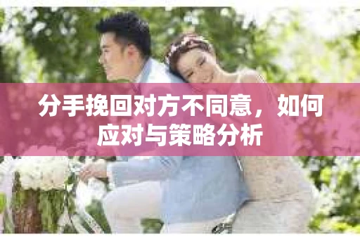 分手挽回对方不同意，如何应对与策略分析